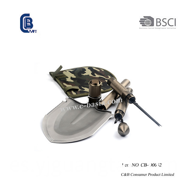 Pala plegable multifunción, pala plegable militar, pala para acampar